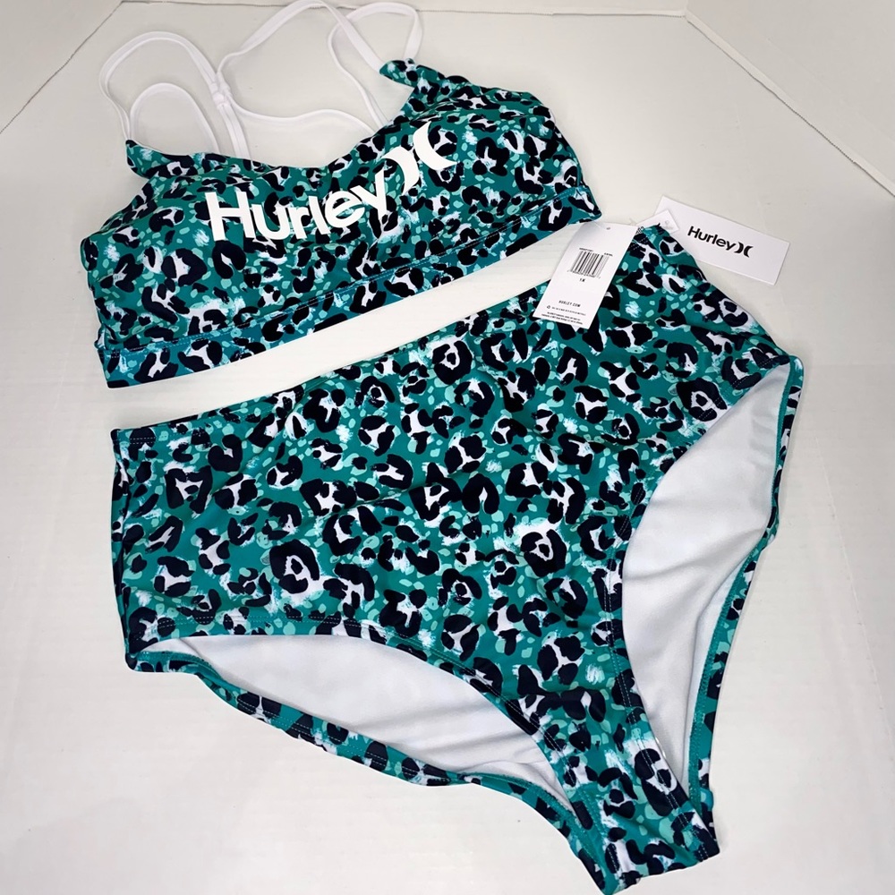 Hurley 2pc Bikini Sz 1X